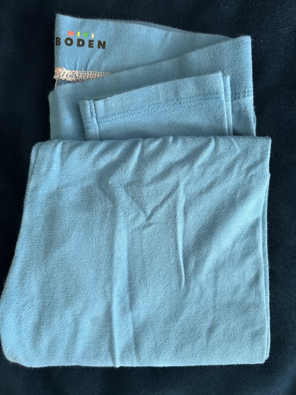 Mini Biden Light Blue Stretch Leggings